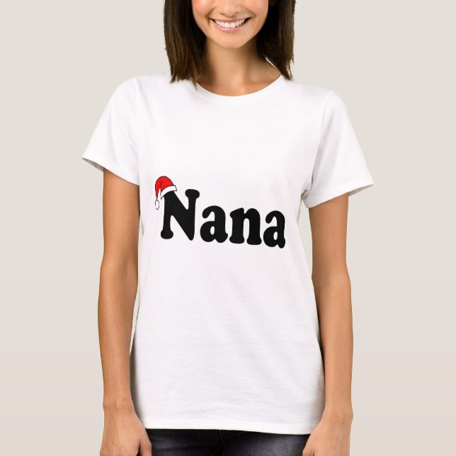 Nana-Weihnachten T-Shirt (Vorderseite)