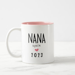 Nana Wieder 2023 Tasse,ana wieder Ankündigung Gesc Zweifarbige Tasse