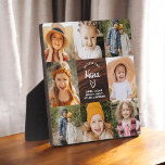 Nana Wir Liebe Sie hören Holzfoto Collage Fotoplatte<br><div class="desc">Die Nana We Liebe You Heart Modern Foto Collage Plaque ist ein berührendes und personalisiertes Geschenk, das Ihre Liebe für Ihre Großmutter zeigt. Diese hübsch gestaltete Gedenktafel besticht durch eine herzförmige Collage aus Foto, mit der Sie Ihre Lieblingsfamilienfotos in einem modernen und stilvollen Layout hinzufügen können. Die herzliche "Wir Liebe...</div>