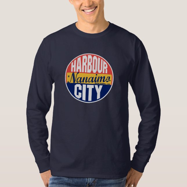 Nanaimo Vintager Aufkleber T-Shirt (Vorderseite)