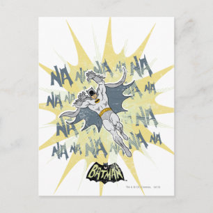 NANANANANA Batman Graphic Postkarte