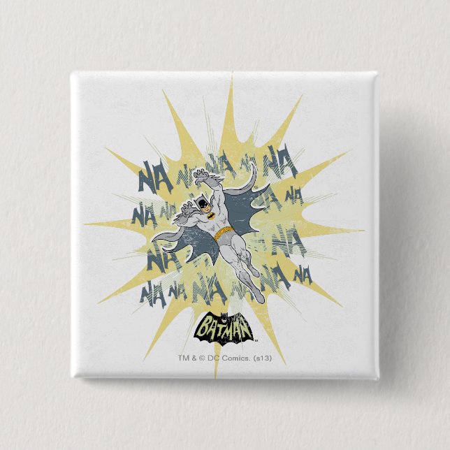 NANANANANANA Batman Grafik Button (Vorderseite)
