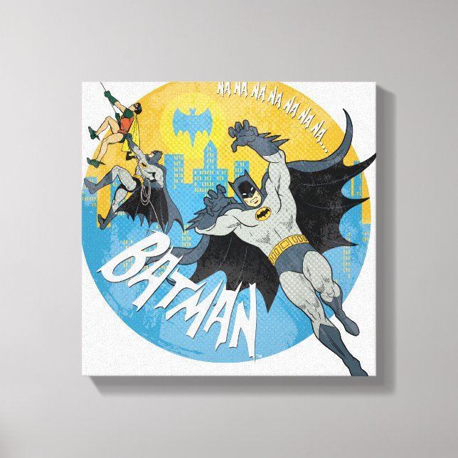 NANANANANANANA Batman Icon Leinwanddruck (Vorderseite)