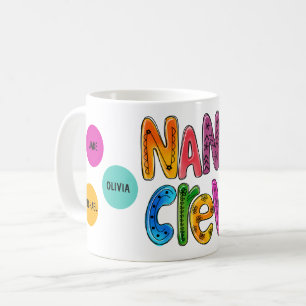 Nanas Crew Grandchildren Individuelle Namen Gesche Kaffeetasse