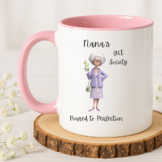 Nana's G&T Society Tasse – Perfekt Eingeschenkt
