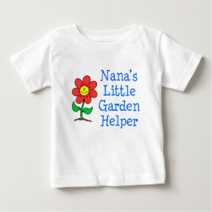 Nana's Garden Helper Baby T-shirt