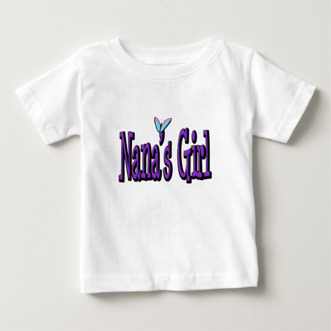 Nana's Girl Baby T-shirt (Vorderseite)