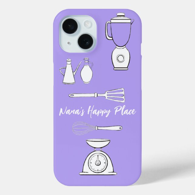 'Nana's Happy Place' Case-Mate iPhone Hülle (Rückseite)