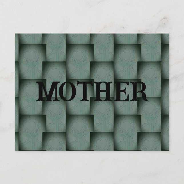 Nana's Herz Mutter Postkarte (Vorderseite)