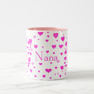 Nanas Herzen um mich Tasse