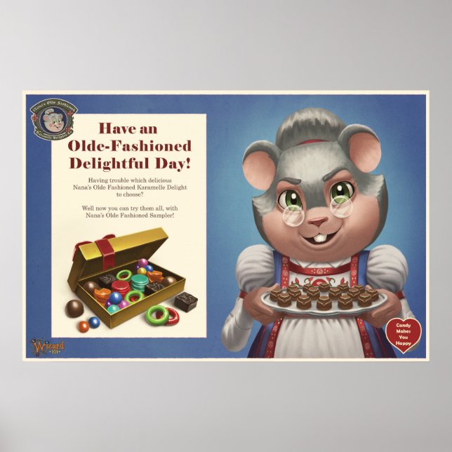 Nana's Karamelle Delights Poster (Vorne)