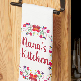Nana's Kitchen Floral Geschirrtuch
