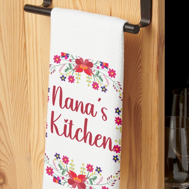 Nana's Kitchen Floral Geschirrtuch (Von Creator hochgeladen)