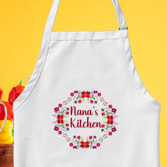 Nana's Kitchen Floral Schürze (Von Creator hochgeladen)