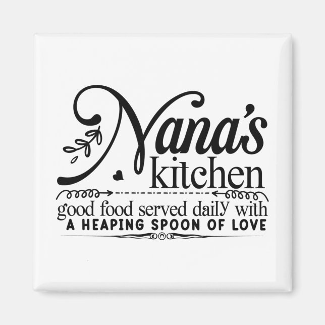 Nana's Kitchen Magnet (Vorne)