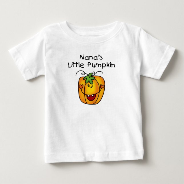 Nana's kleine Kürbis-T - Shirt und Geschenke (Vorderseite)