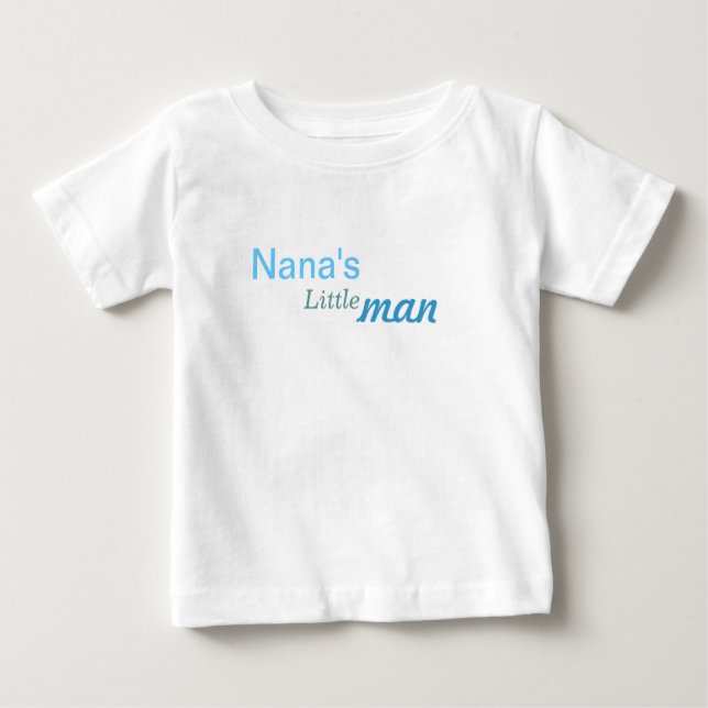 Nanas kleiner Mann Baby T-shirt (Vorderseite)