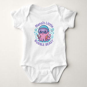 Nanas kleiner Niedlicher Krake Baby Strampler