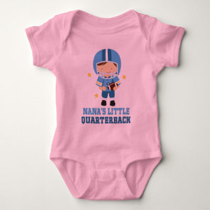 Nanas kleiner Quarterback Baby Strampler