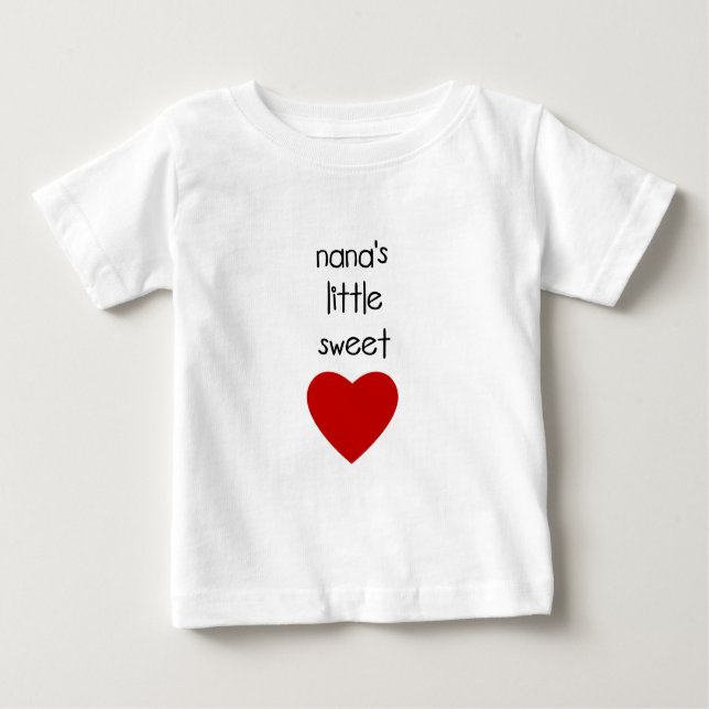 Nanas kleiner Schatz Baby T-shirt (Vorderseite)