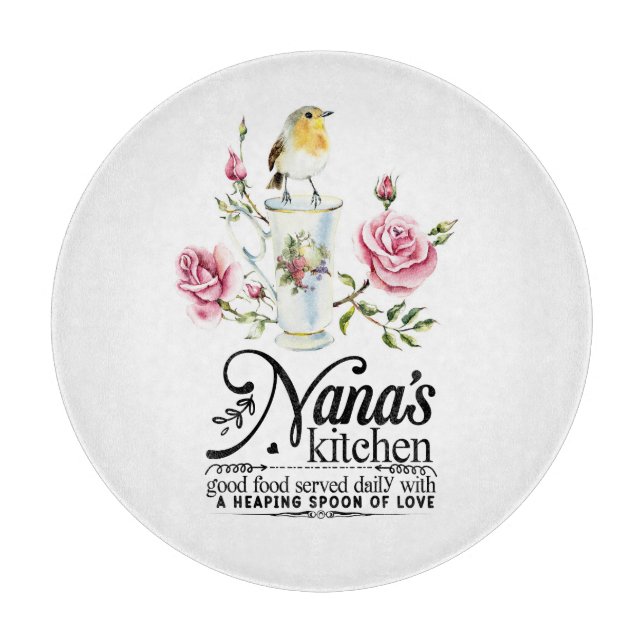 Nana's Küchenabteilung Schneidebrett (Vorderseite)