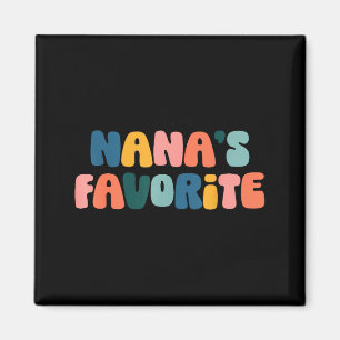 Nanas Lieblingsfamilie Baby Enkelkind Zitat _1 Magnet