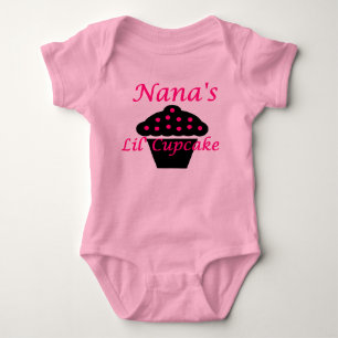 Nana's Lil Cupcake Baby Strampler