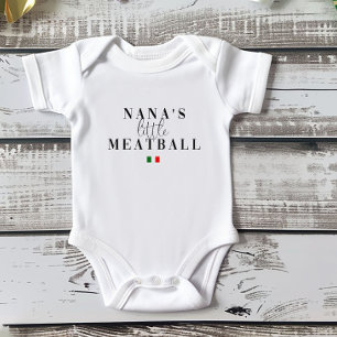 Nanas Little Meatball   süßer italienischer Spaß Baby Strampler