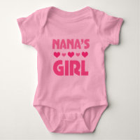 Nanas Mädchenbabybärnenkelinmädchen Tutu-T-Shirt