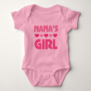 Nanas Mädchenbabybärnenkelinmädchen Tutu-T-Shirt Baby Strampler