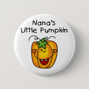 Nana's Pumpkin Halloween T - Shirt und Geschenke Button