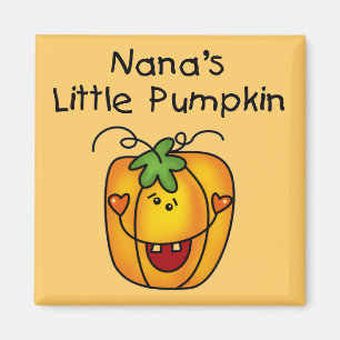 Nana's Pumpkin Halloween T - Shirt und Geschenke Magnet