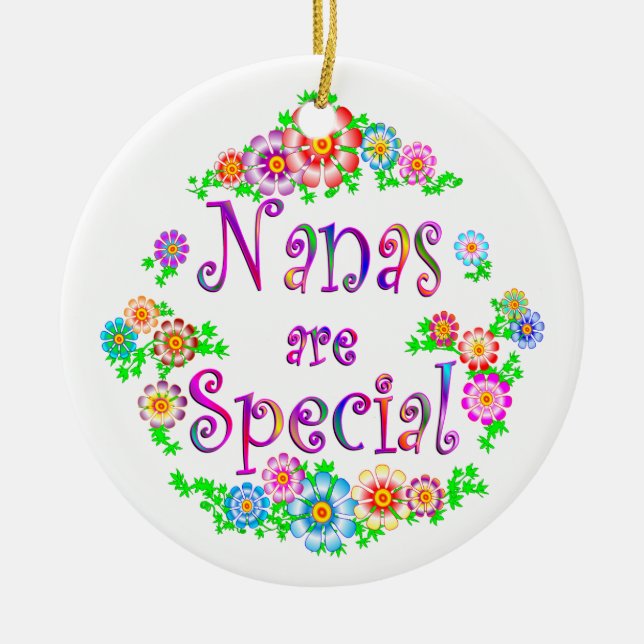 NANAS sind speziell Keramik Ornament (Vorne)