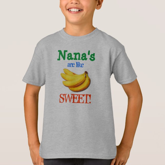 Nanas sind wie Bananen BONBON T-Shirt (Vorderseite)