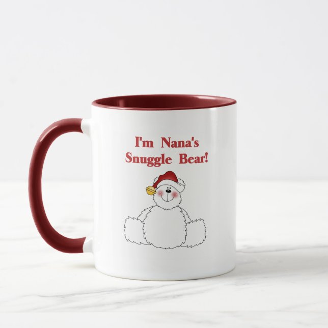 Nana's Snuggle Bären T - Shirt und Geschenke Tasse (Links)