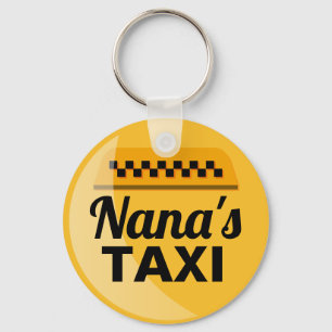 Nana's Taxi Service Keychain Schlüsselanhänger