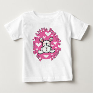 Nanas wenig Snuggle-Häschen Baby T-shirt