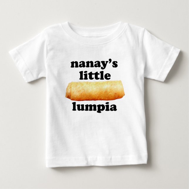 Nanays wenig Lumpia Baby T-shirt (Vorderseite)