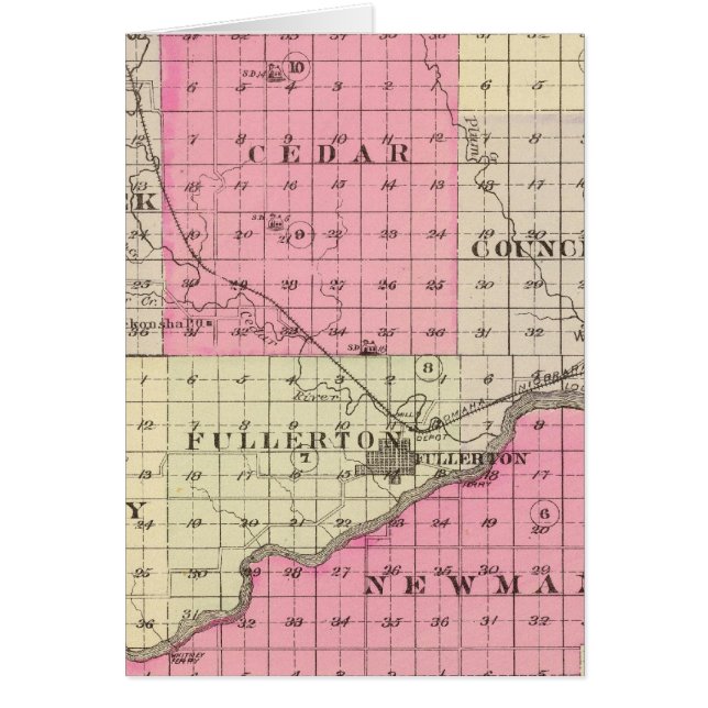 Nance Landkreis, Nebraska (Vorne)