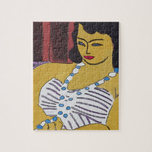 Nancy Abstrakt Summer Jigsaw Puzzle