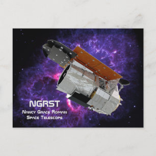 Nancy Grace Roman Space Telescope Postkarte