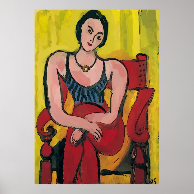 Nancy im roten Stuhl 3 Poster (Vorne)