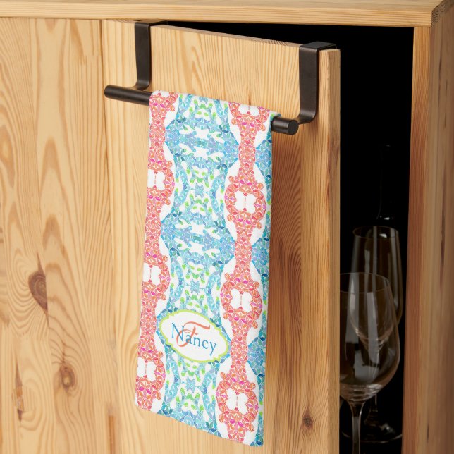 Nancy Mosaic Kitchen Towel Geschirrtuch (Drittel gefaltet)