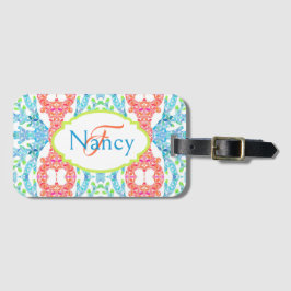 Nancy Mosaic Luggage Tag Gepäckanhänger