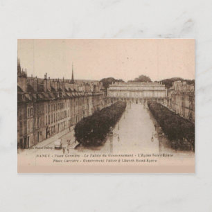 Nancy Palace Carriére Platz 1910 Replica Vintage Postkarte