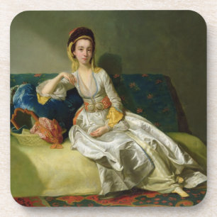 Nancy-Pastoren auf das Türkischen kleiden, c.1771 Untersetzer