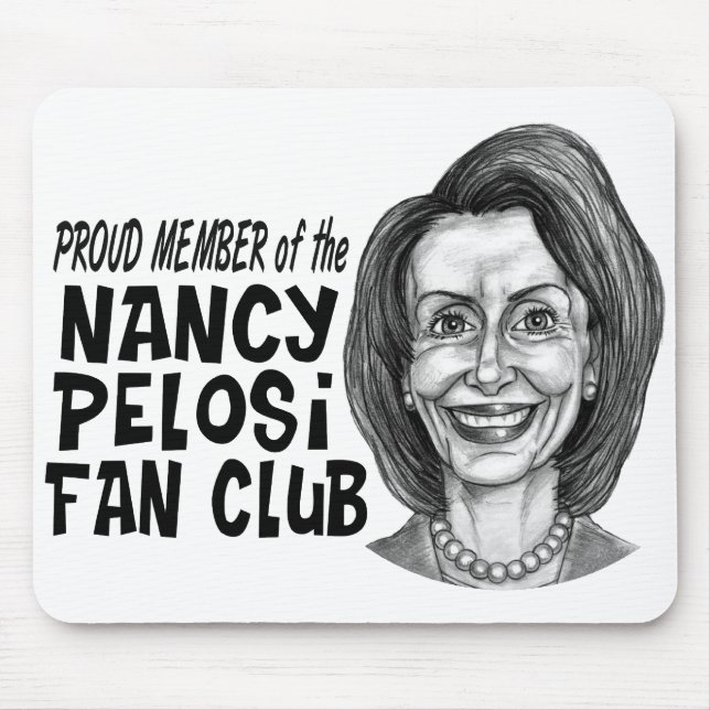 Nancy Pelosi-Fanclub Mousepad (Vorne)