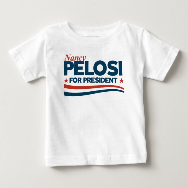 Nancy Pelosi für den Präsidenten Baby T-shirt (Vorderseite)