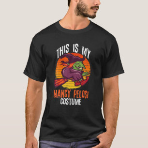 Nancy Pelosi Halloween Costume Beängstigend Flyi T-Shirt
