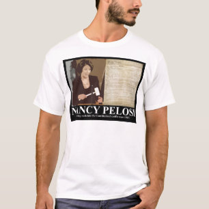 Nancy Pelosi: Konstitutionssargnägel T-Shirt